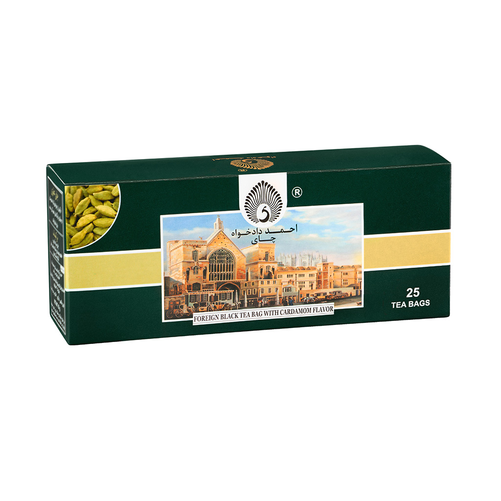 چای تی بگ 25 عددی هل دار سیلان و کنیا