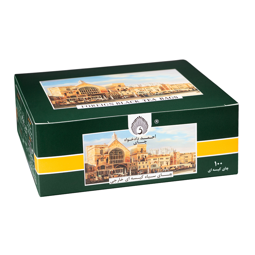 چای تی بگ 100 عددی ساده سیلان و کنیا